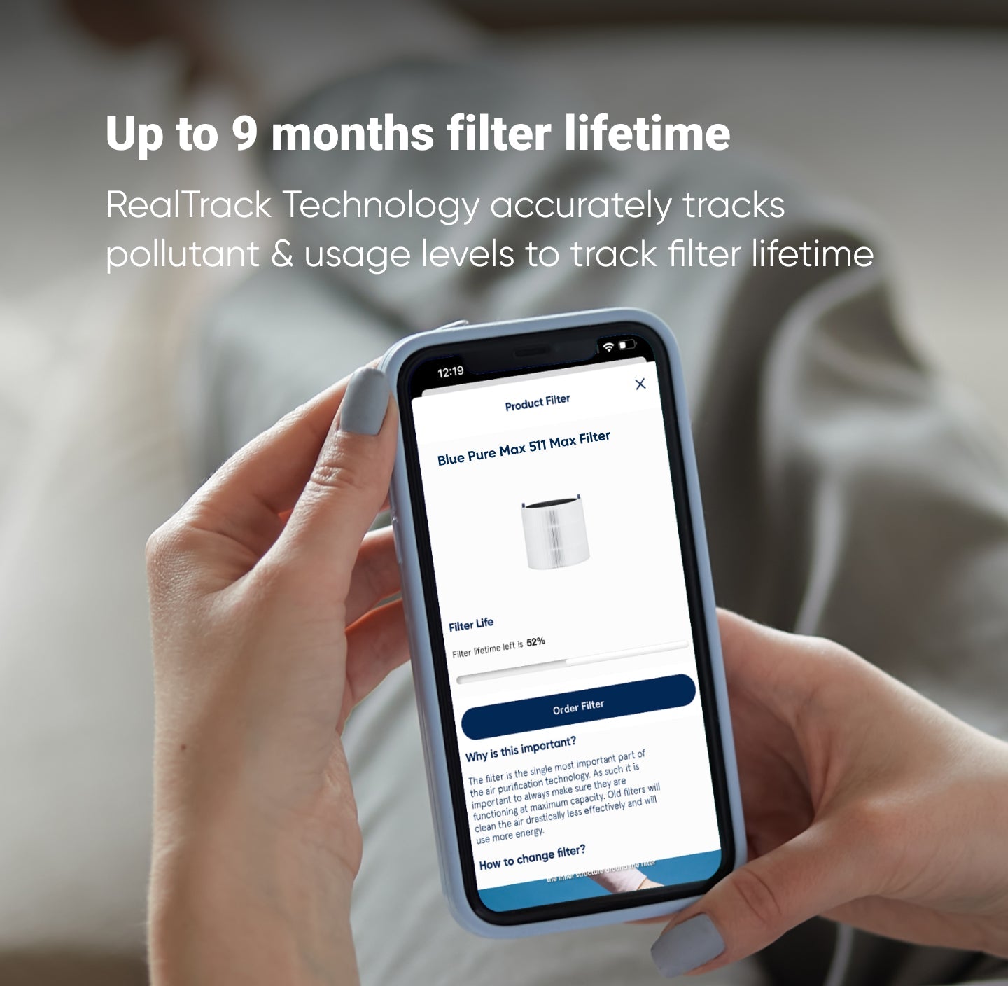 Filtre d'allergène Blue Pure 511i MAX