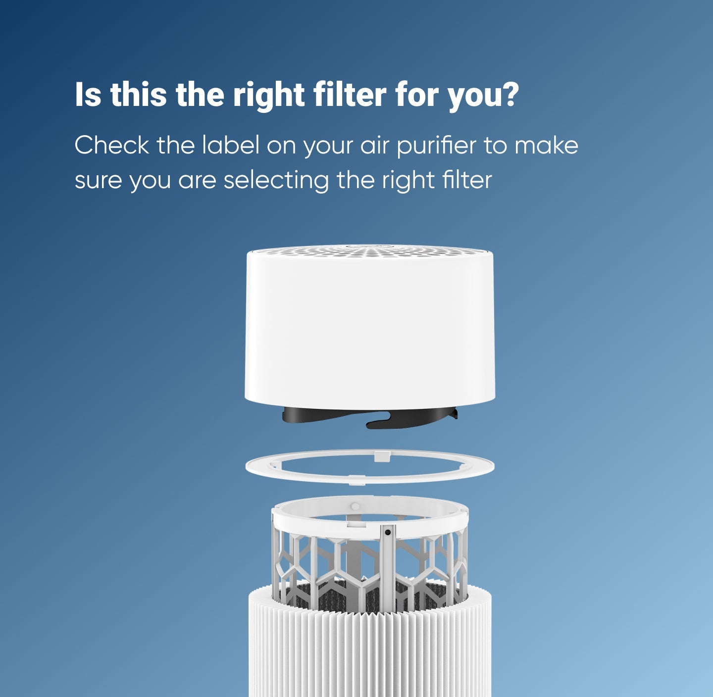 Blue Pure 411 Series Allergenblock Filter