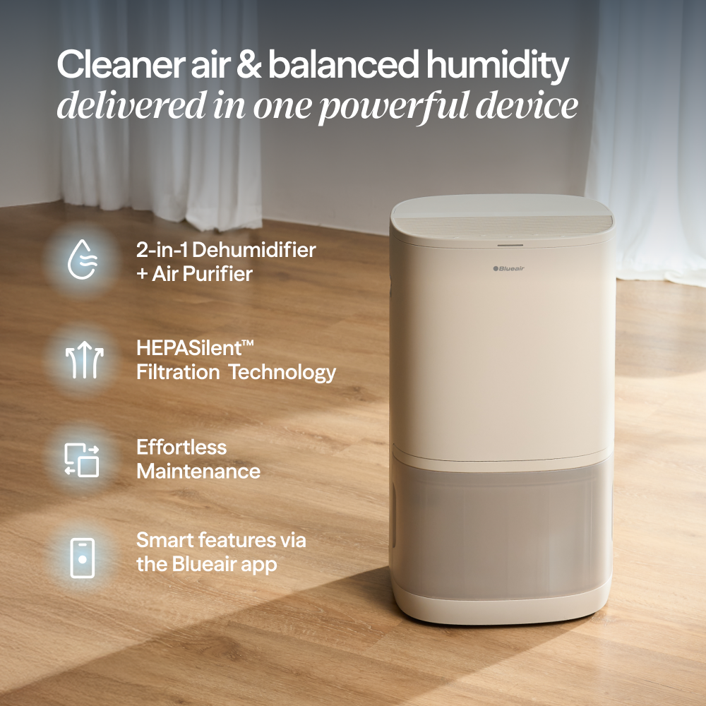 2-in-1 Dehumidifier + Air Purifier