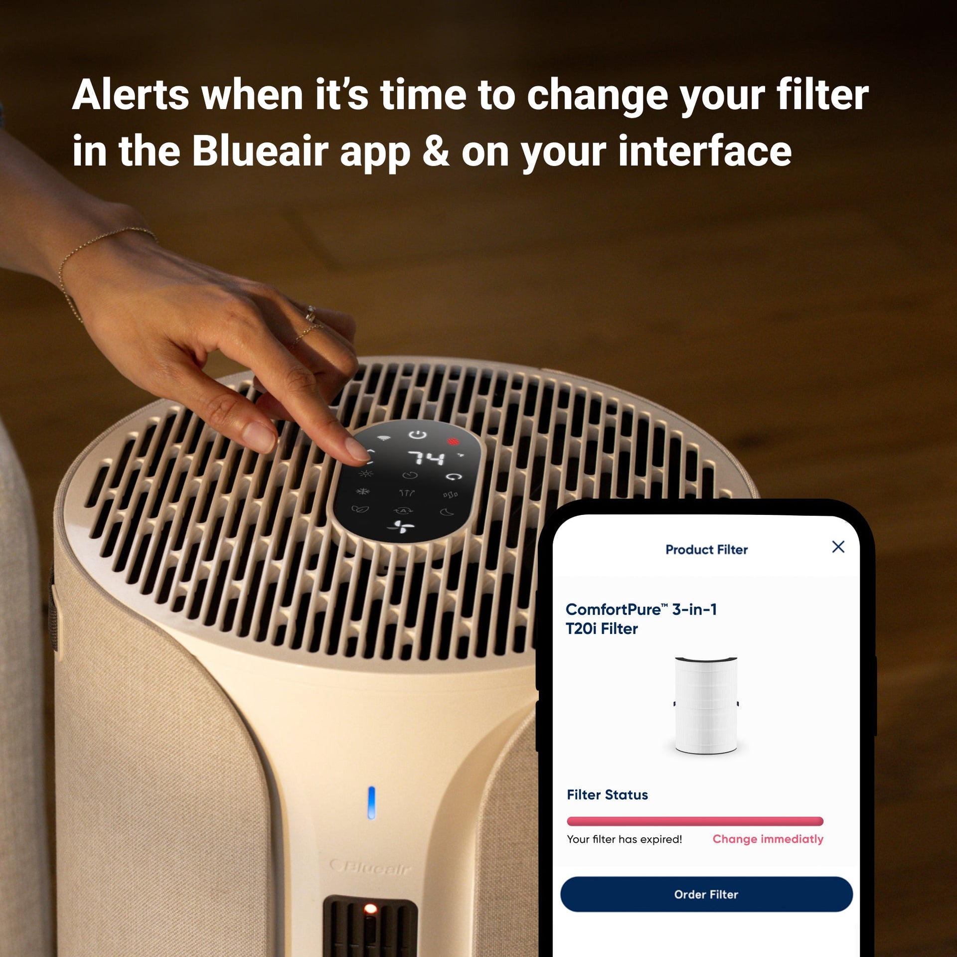 Filtro de reemplazo T20I 3-in-1 3-in-1